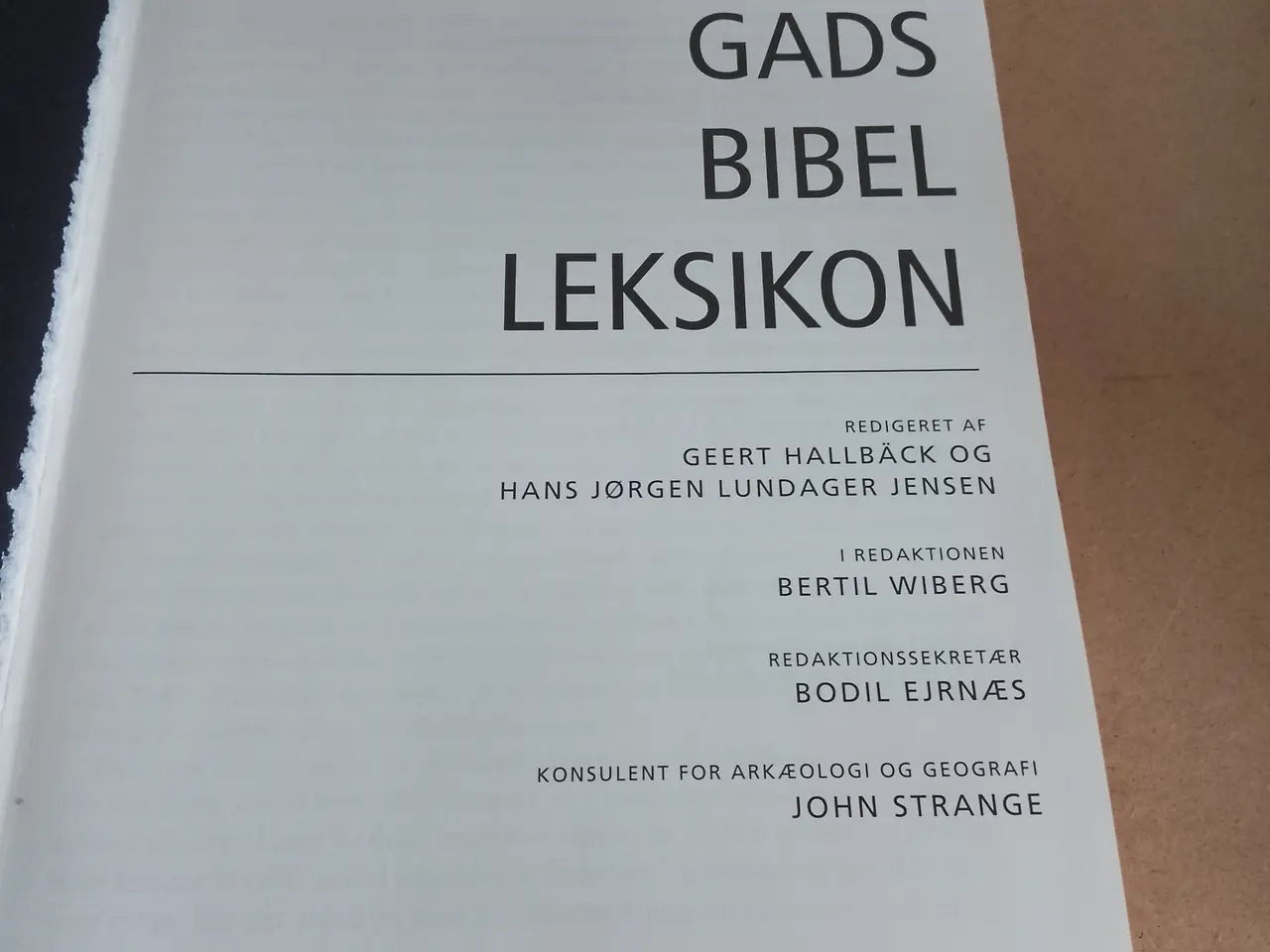 Billede 2 - GADS Bibel leksikon NYT