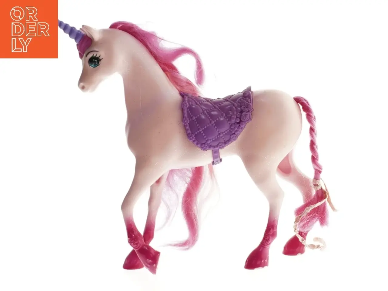 Billede 1 - Enhjørning legetøjsfigur fra Barbie (str. 22 cm)