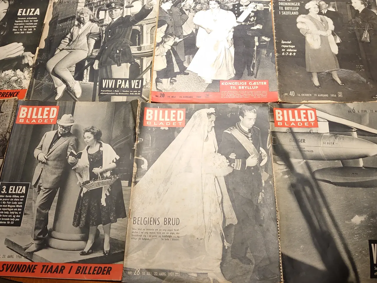 Billede 6 - 20 stk Billed Bladet fra 1954-60.