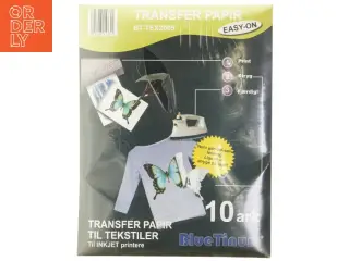 Transferpapir til tekstiler fra BlueTinum