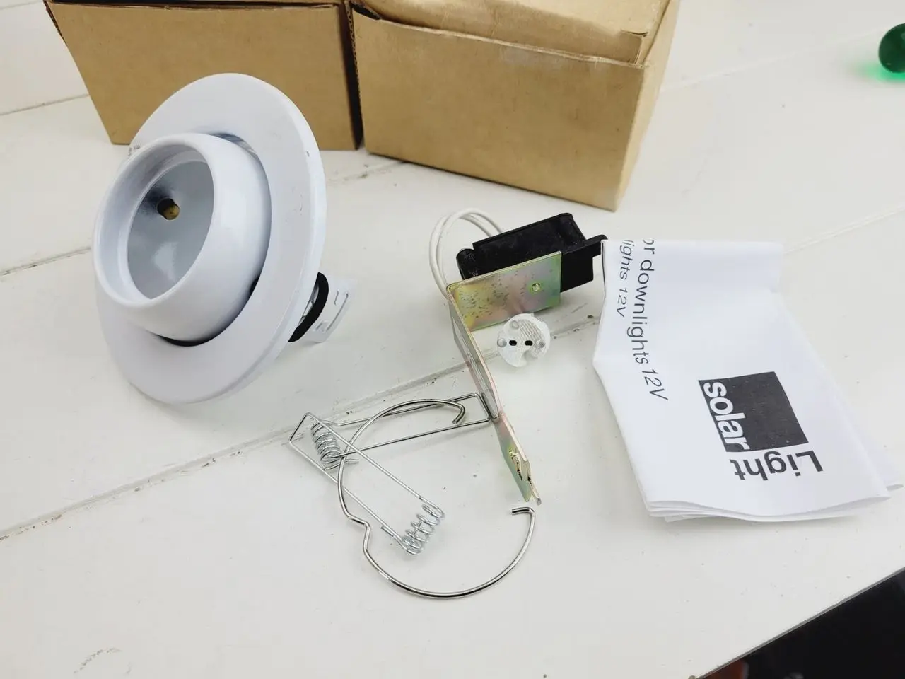 Billede 1 - 5 stk Solar Light - Sterno Kugle Downlight - Spot