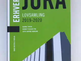 erhvervsjura lovsamling 2019-2020