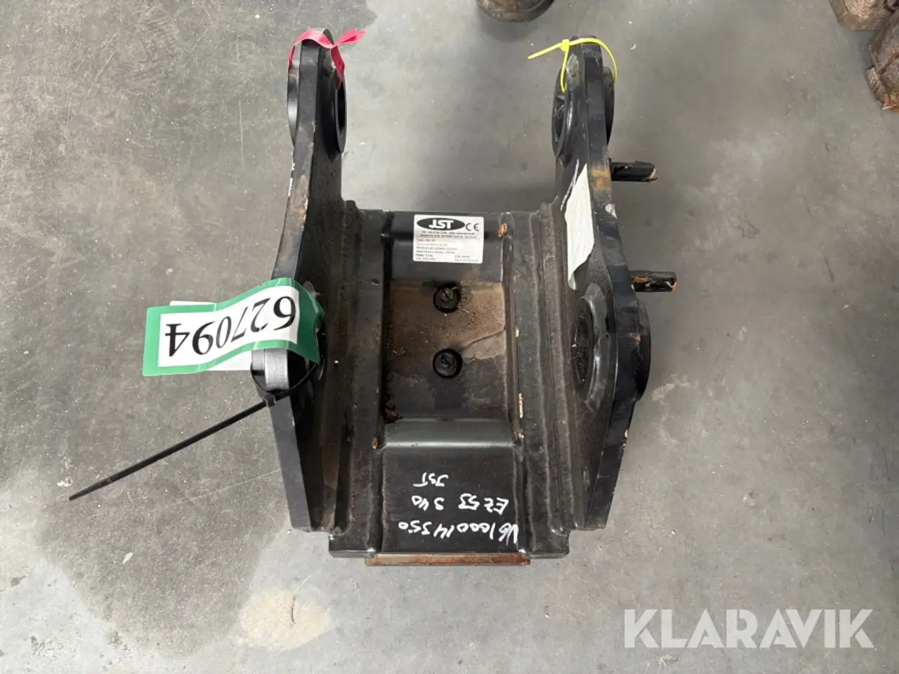 Billede 2 - Hydraulisk hurtigskifte JST S40 HY