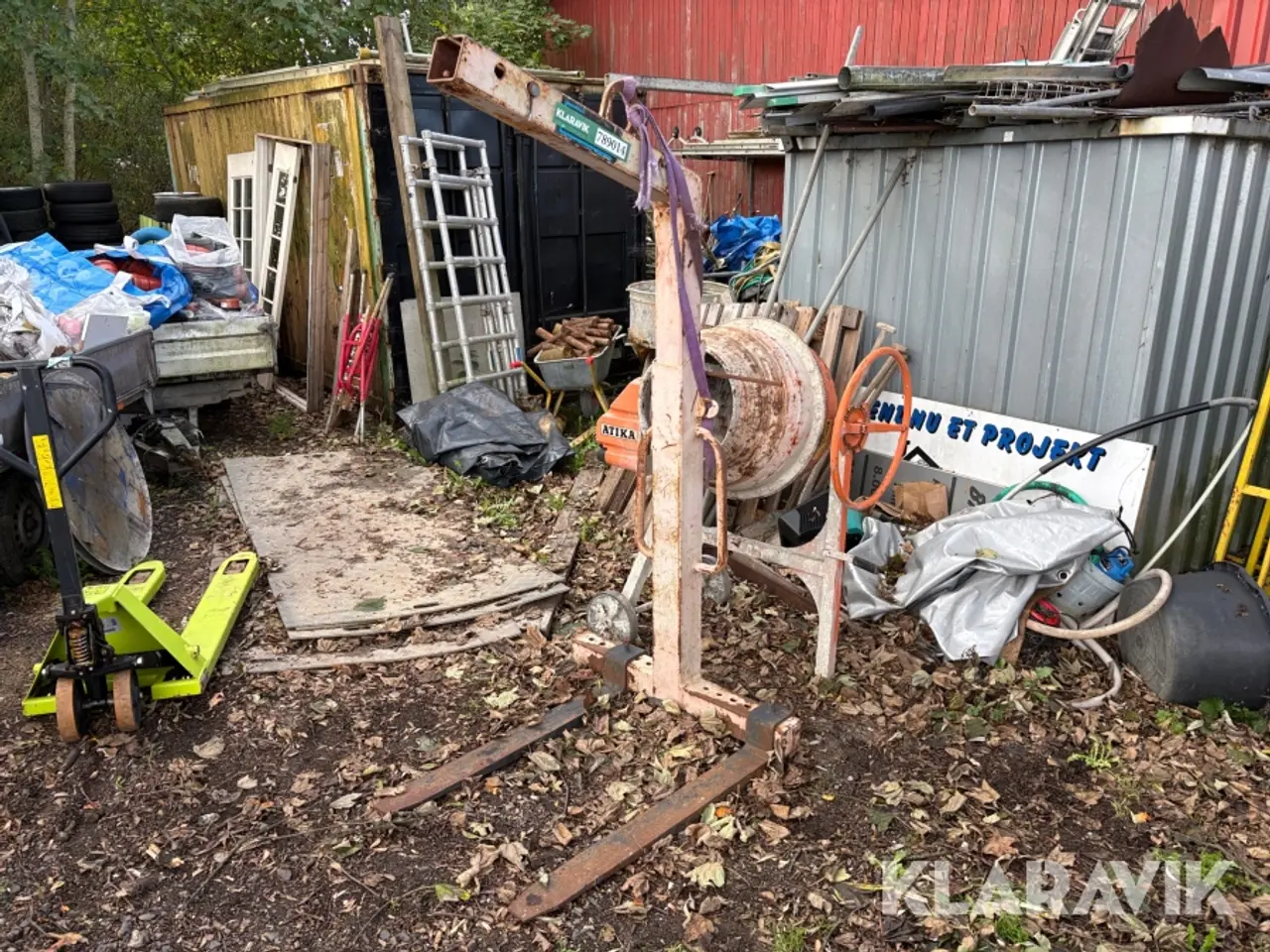 Billede 1 - Krangaffel / pallegaffel 1.500 kg Crane Fork med automatisk vægtbalancering