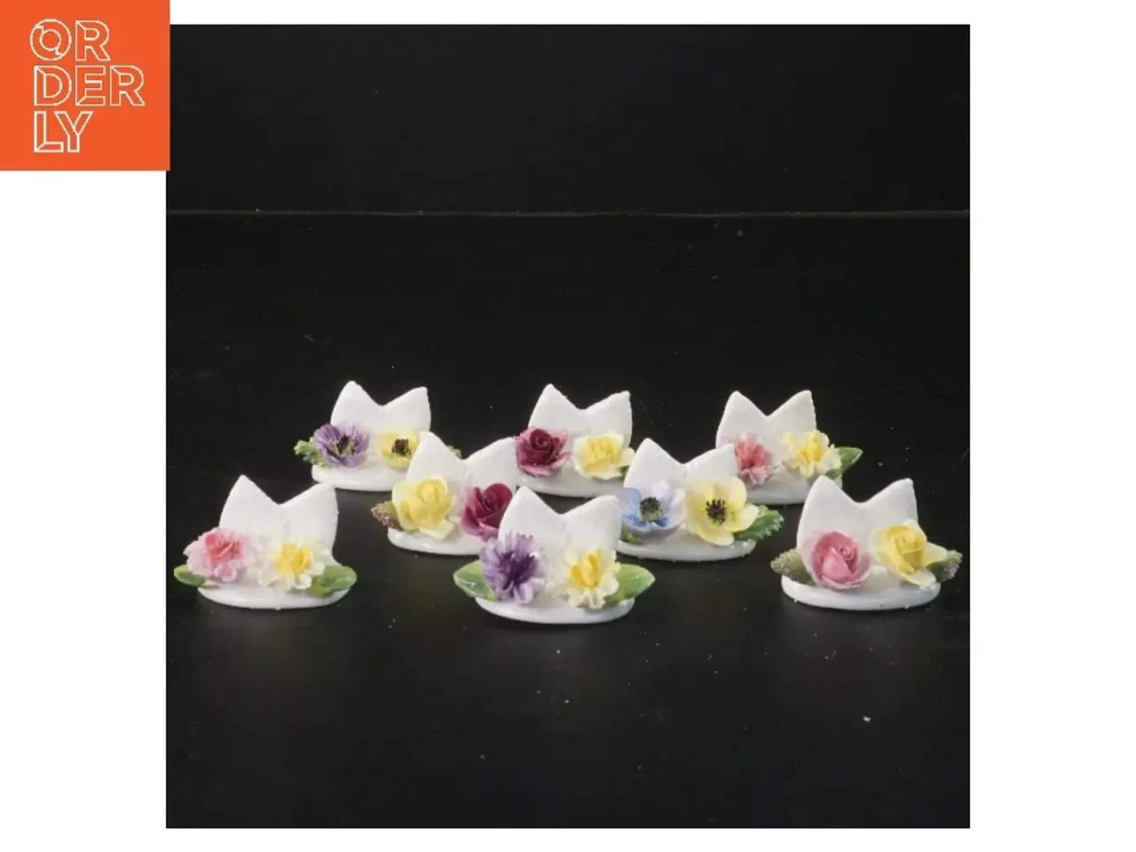 Billede 1 - Coalport bordkortholdere (str. 5 cm)