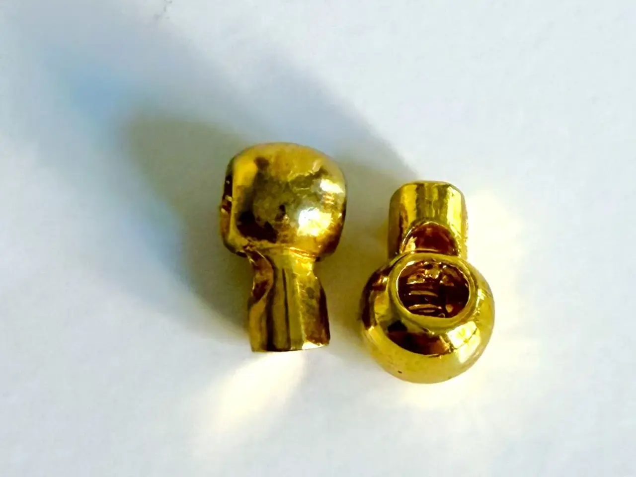 Billede 2 - 37 gyldne, nye perlestopper