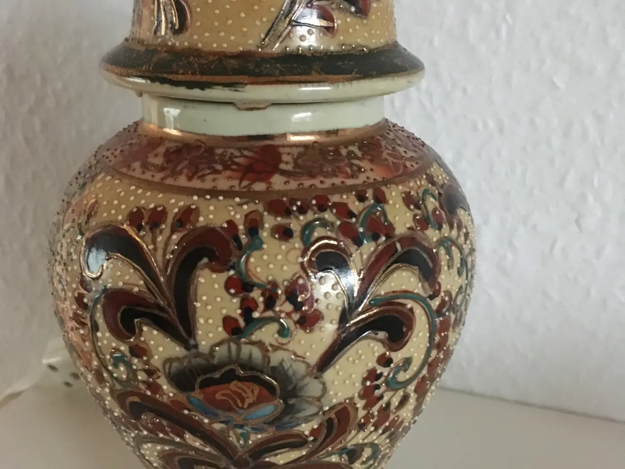 Billede 3 - Kinesisk/orientalsk bordlampe