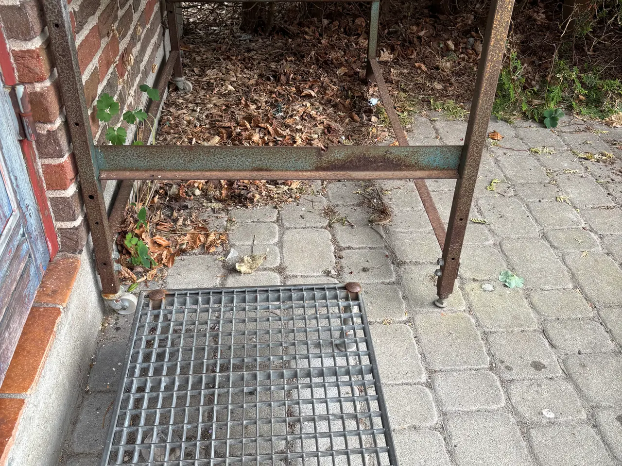 Billede 3 - Værkstedsbord/arbejdsbord i metal