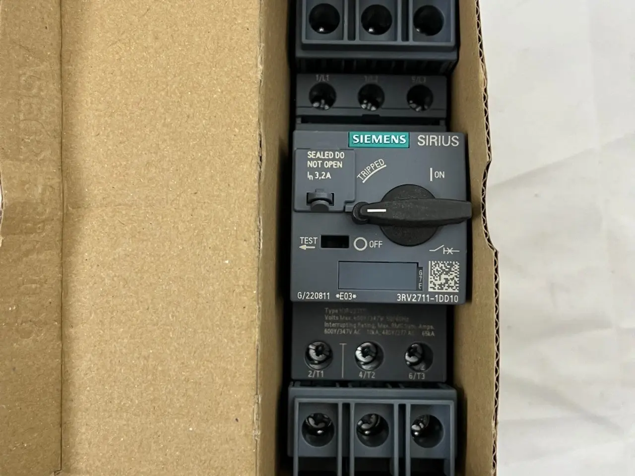 Billede 2 - Siemens 3RV2711-1DD10 SIRIUS Motor Protection 3.2A