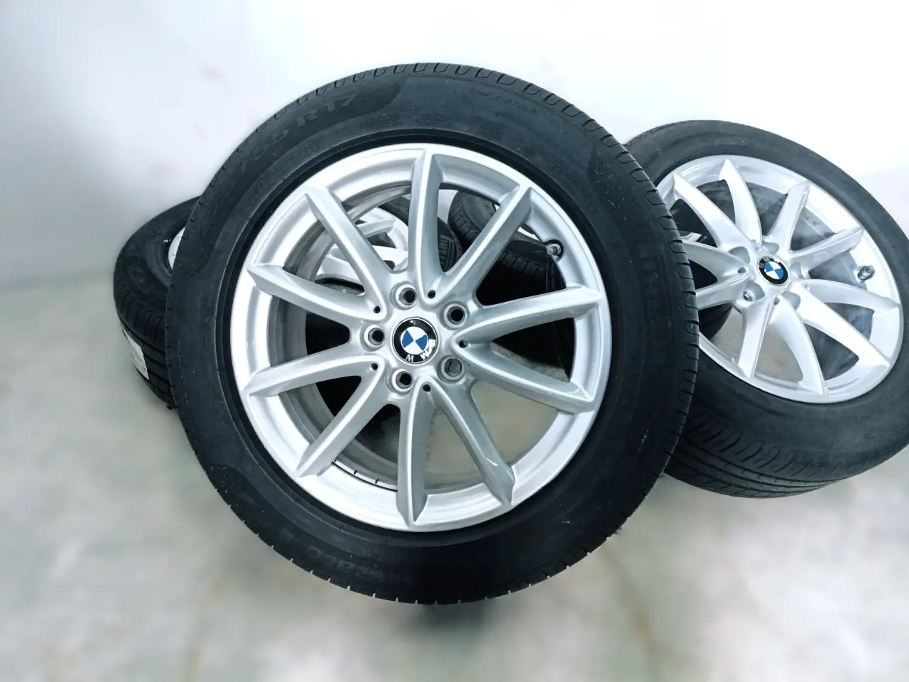 Billede 6 - 5x112 17" ET52 nav 66,6ø BMW sommersæt inkl.TPMS