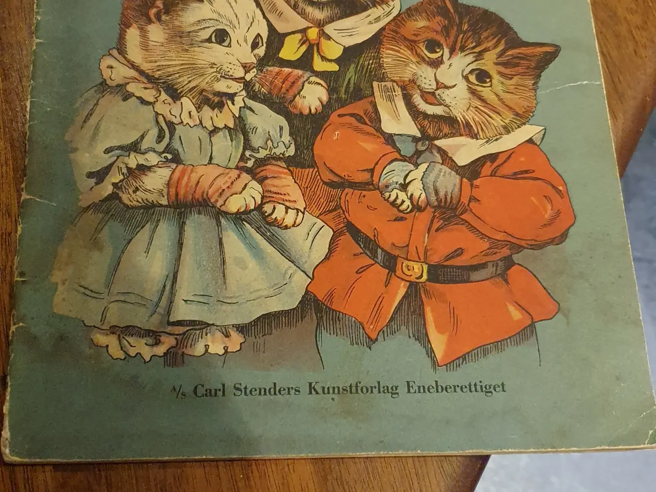 Billede 1 - Vintage  hæfte: de tre smag missekatte 