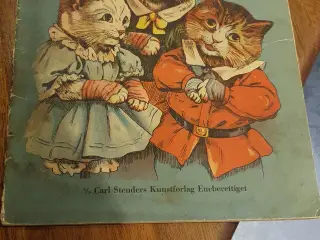 Vintage hæfte: de tre smag missekatte