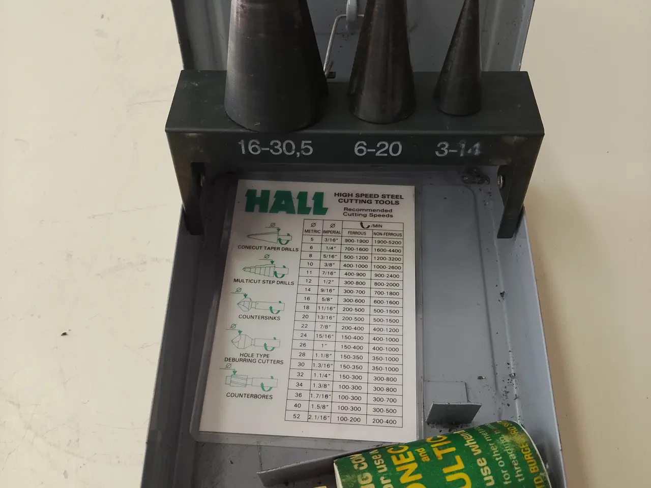 Billede 1 - Pladebor og rørbor fra Hall