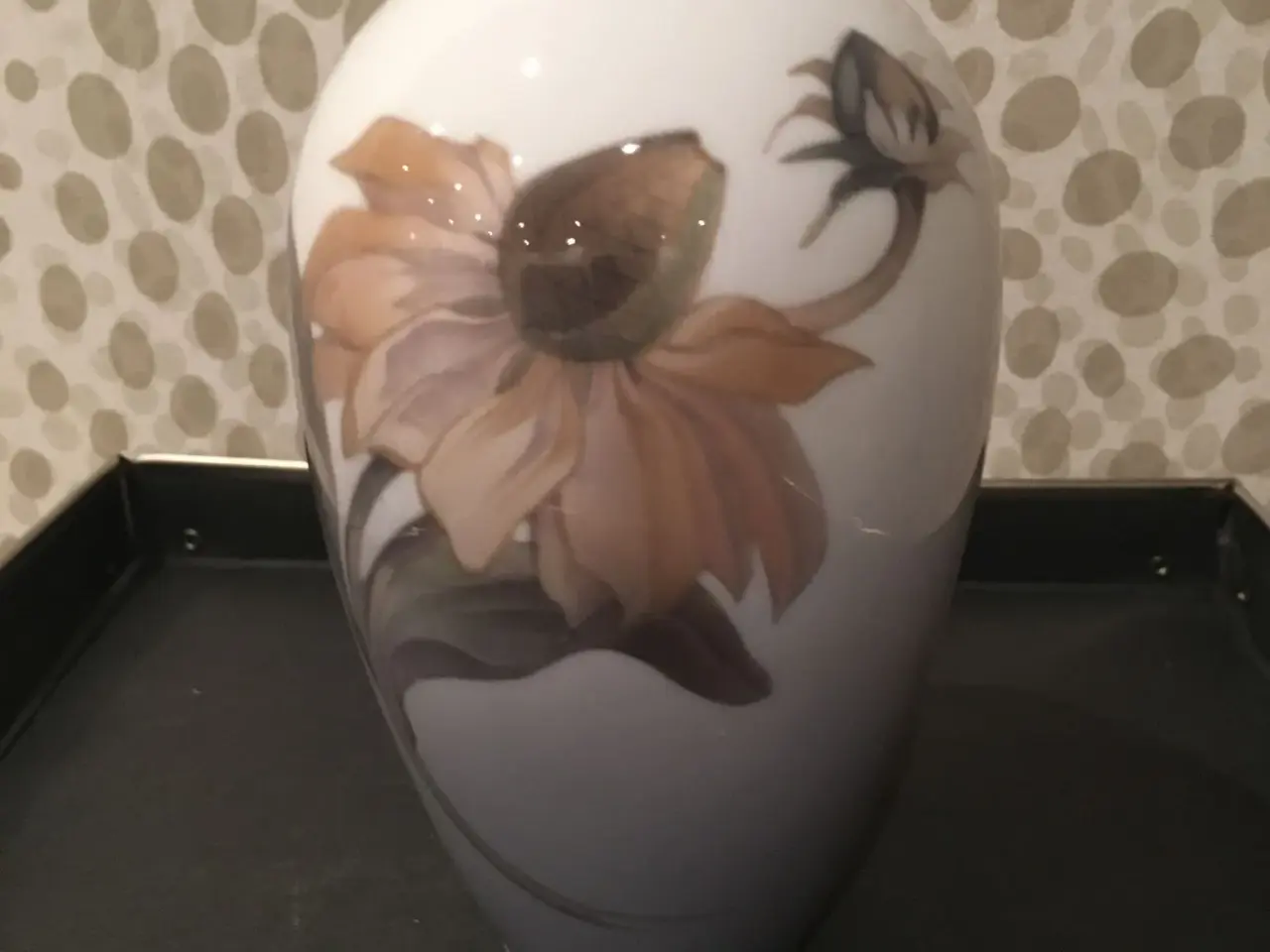 Billede 1 - Vase med blomst