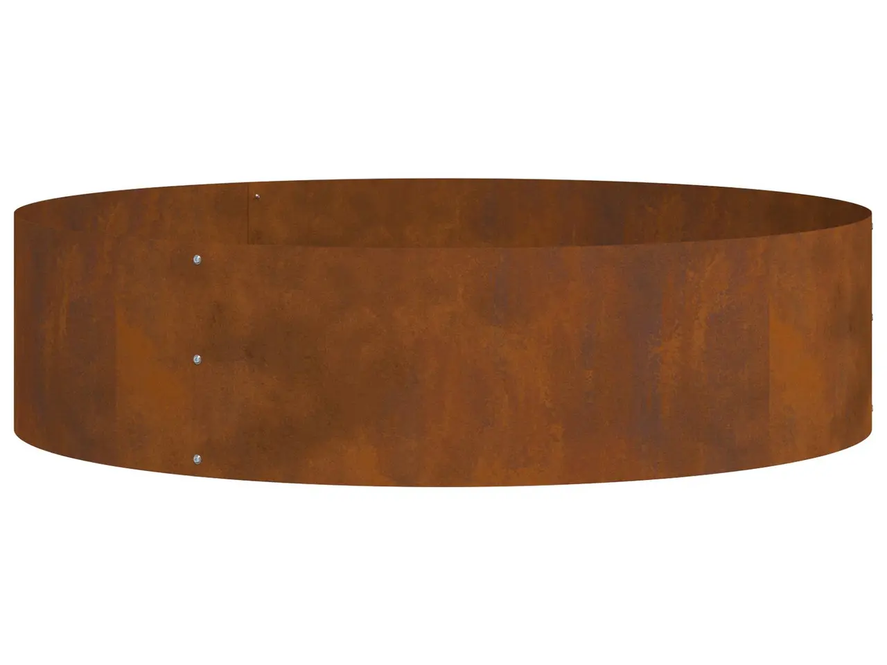 Billede 6 - Plantering 5 stk. i rusten cortenstål 80 x 80 x 20 cm