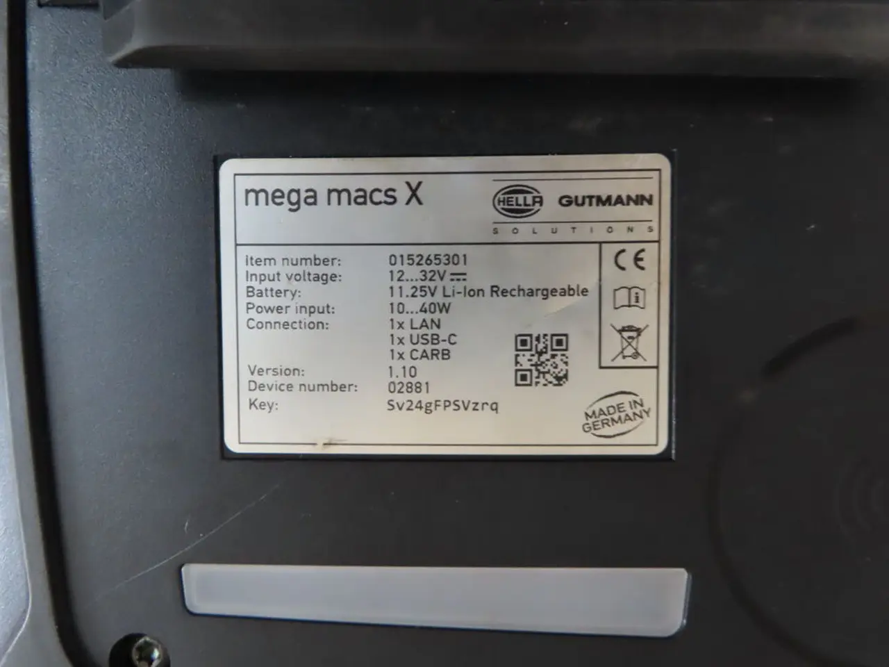 Billede 4 - Diagnosticeringsværktøj HELLA GUTMANN MEGA MACS X