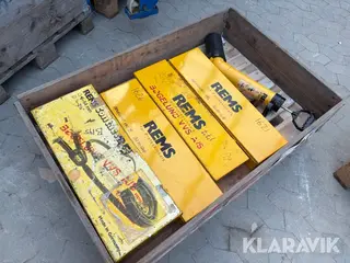 Assorteret værktøj Rems - 1 palle