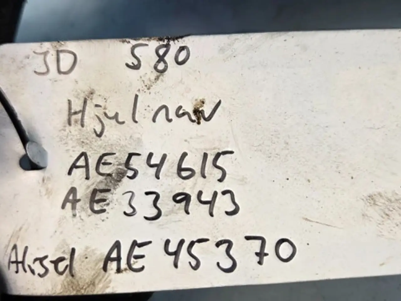 Billede 15 - John Deere 580 Hjulnav AE54615