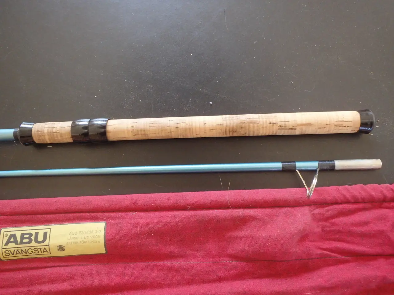 Billede 4 - Vintage Abu Suecia Zoom 312 fiskestang 6 ½ fod 