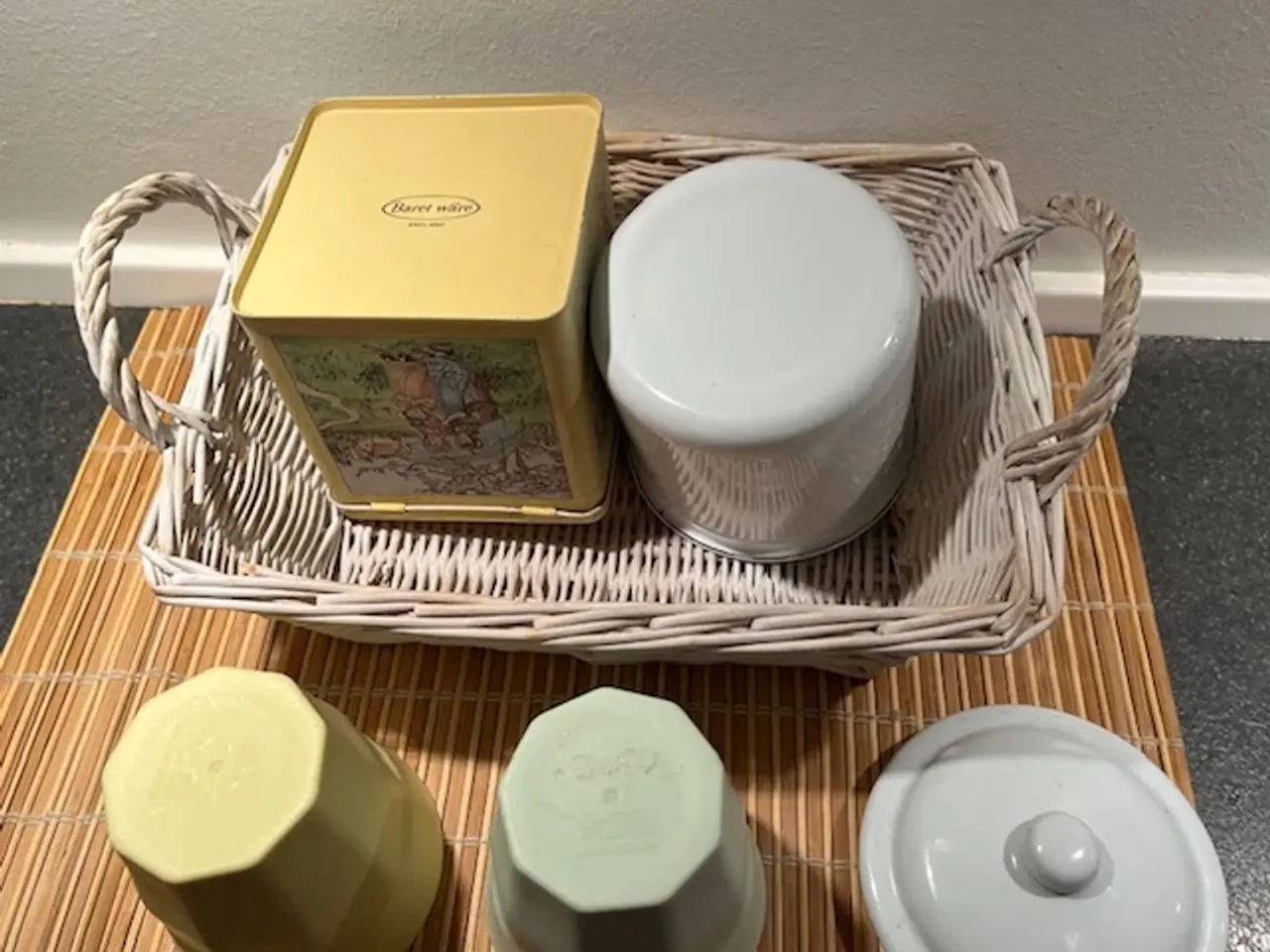 Billede 7 - Nostalgisk Te-gavekurv – Perfekt til out-door