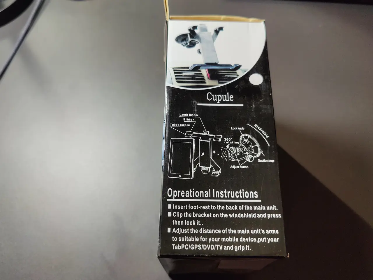 Billede 3 - Universal Tablet holder - Til Forruden