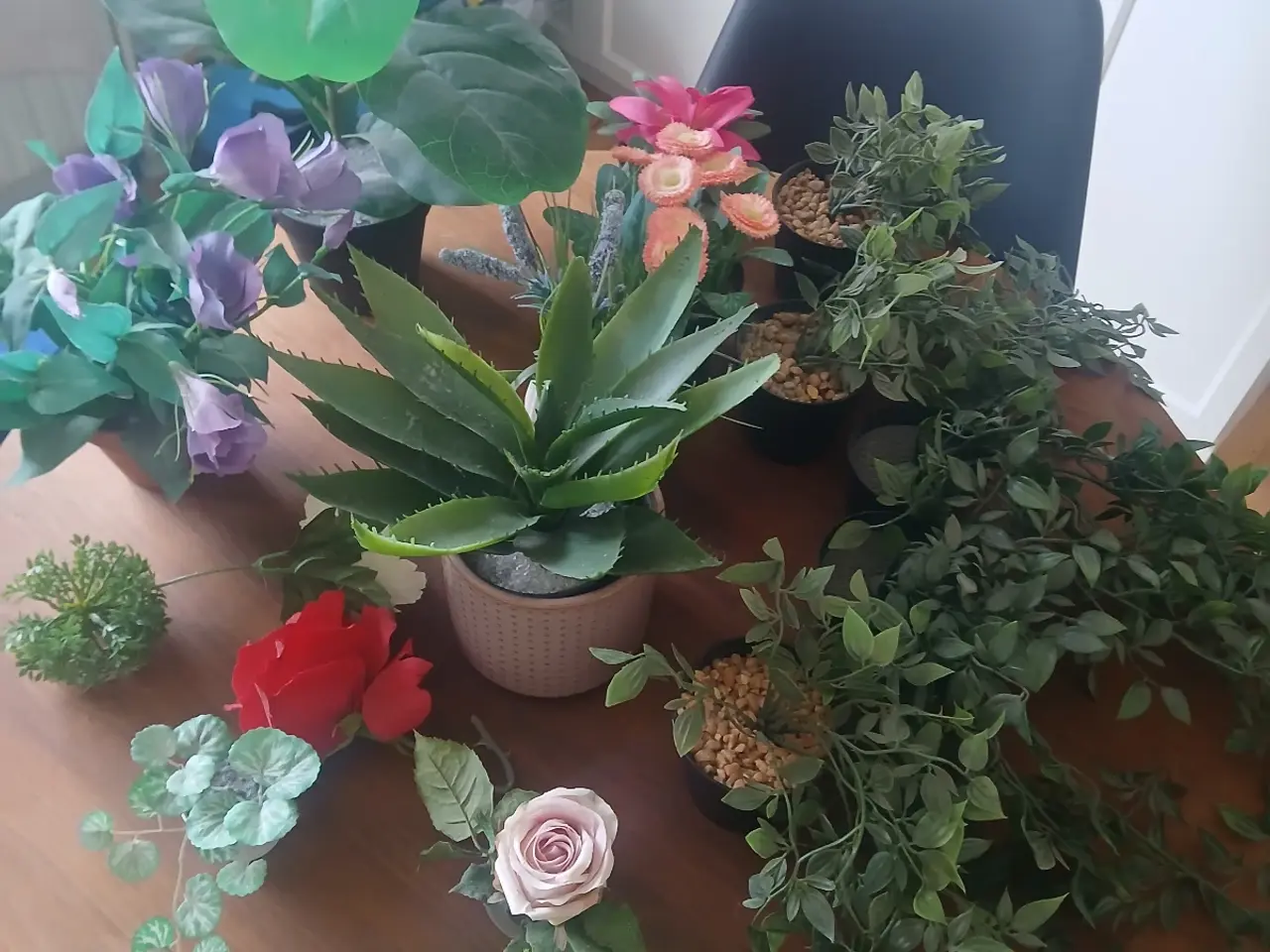 Billede 1 - Fake blomster mange
