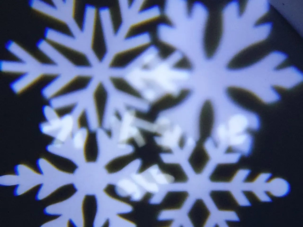 Billede 4 - NY! Roterende Flyt HVID Snefnug Projektor