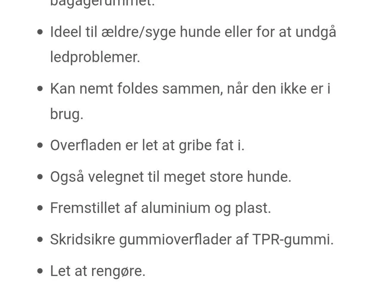 Billede 6 - Hunderampe