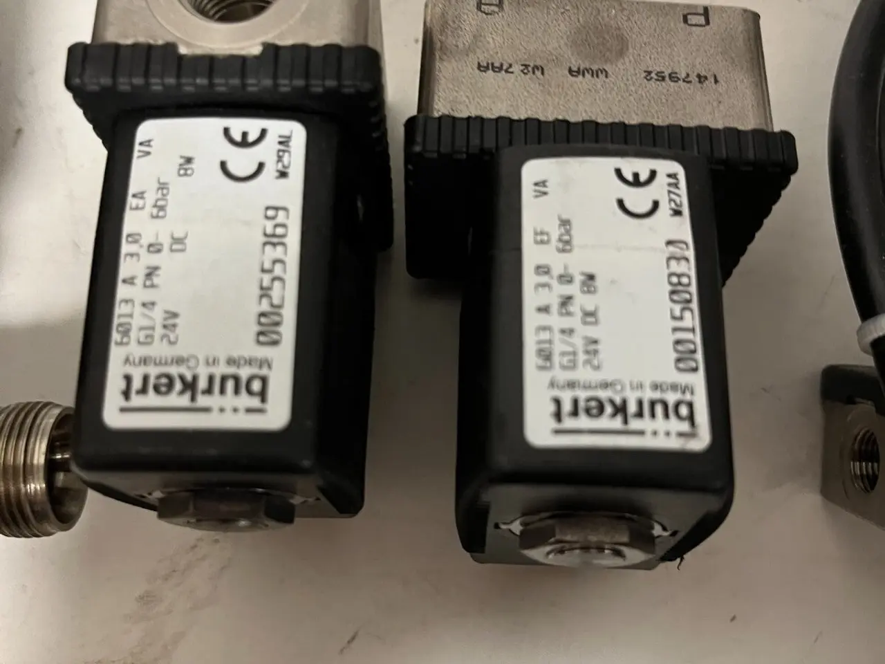 Billede 9 - Bürkert magnetventil parti 6013 6014 6016 Fittings