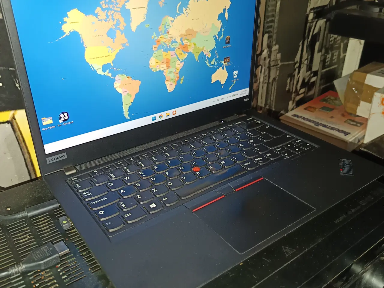 Billede 1 - Lenovo T495 (Ryzen 5 Pro/24 DDR4/RX 2GB/512 NVMe)
