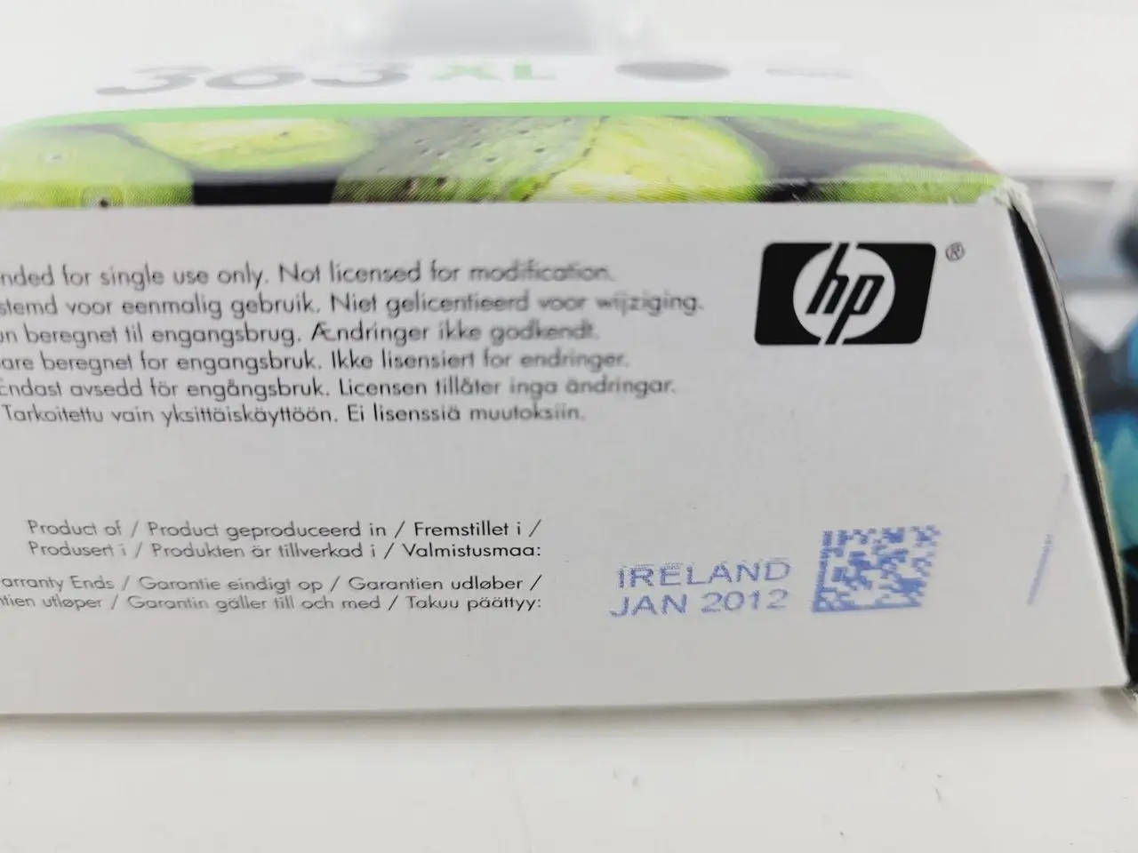 Billede 3 - HP 363XL printerblæk Sort og HP 363 Cyan