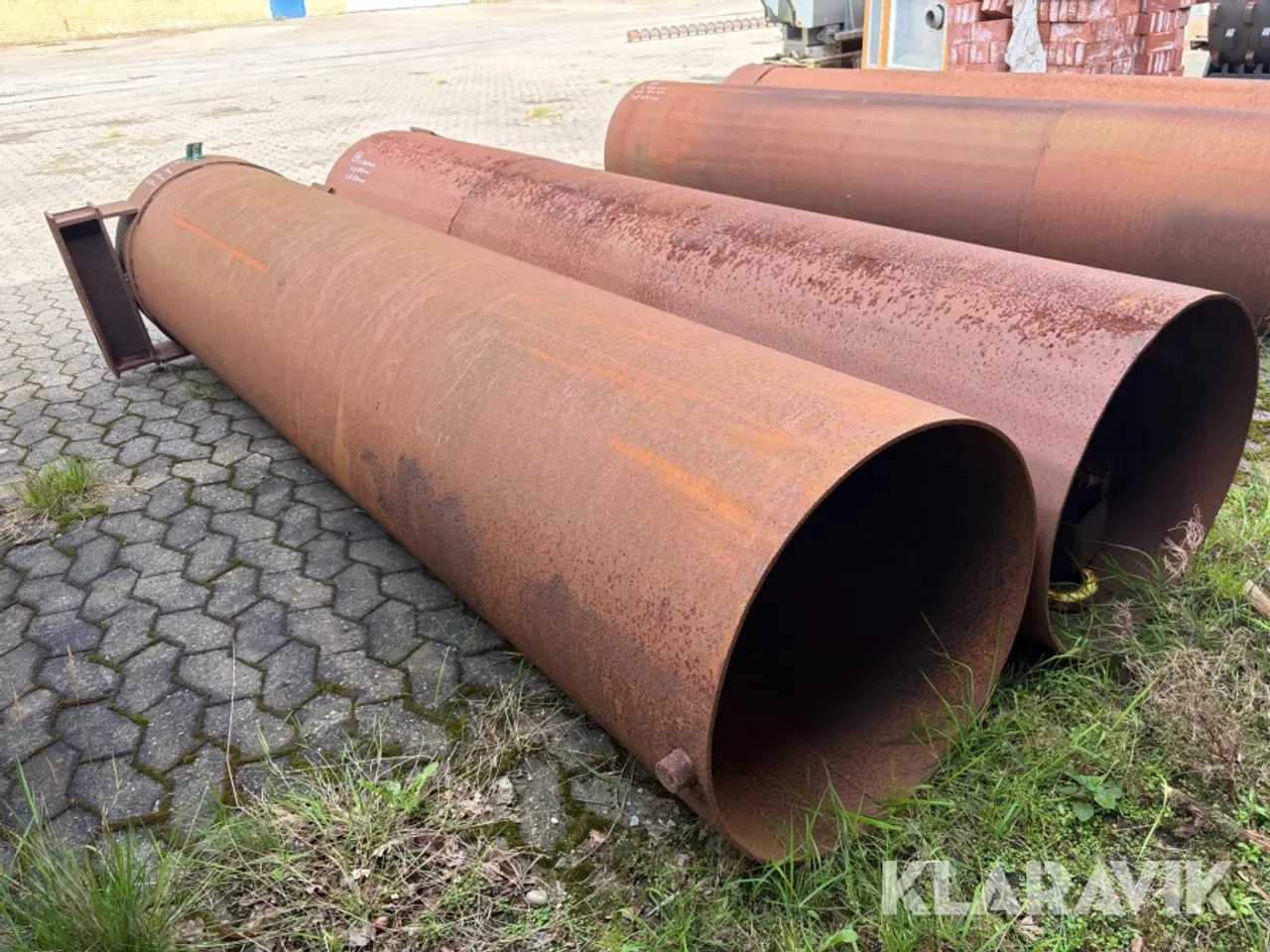 Billede 7 - Casing jern rør Ø. 3000x680mm 2 styk