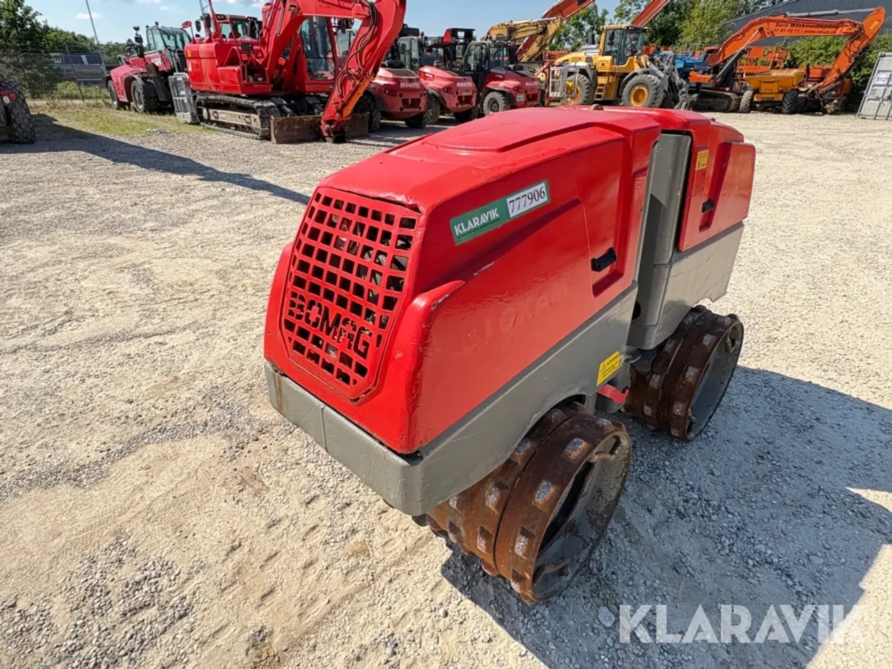 Billede 3 - Råjordskompaktor Bomag BMP 8500