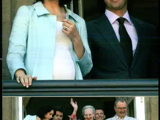 Kronprins Frederik og Kronprinsesse Mary - Kortgården KON 002 - Ubrugt