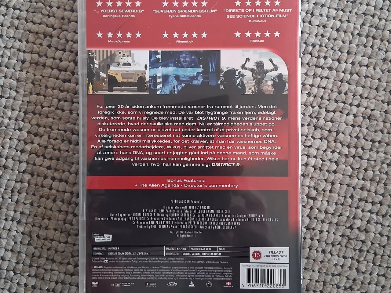 Billede 2 - Distrikt 9 Peter Jackson