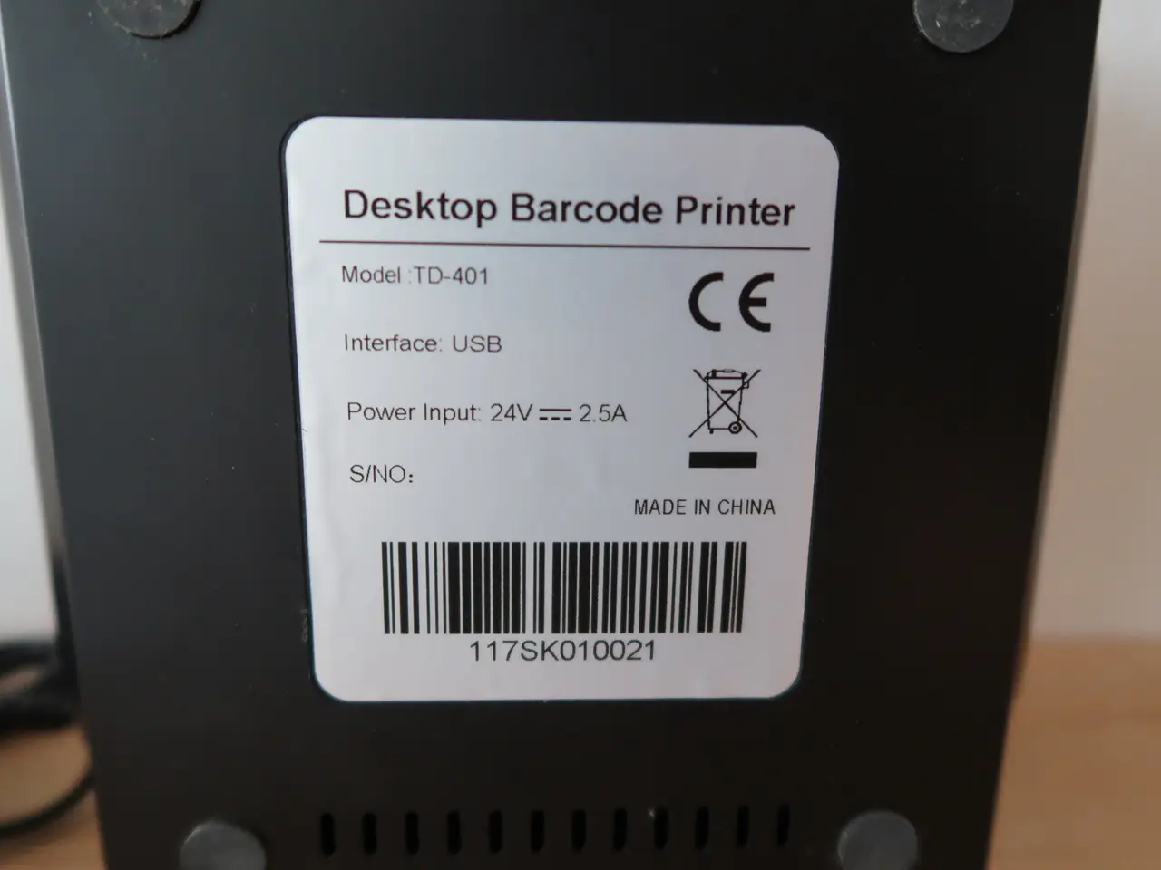 Billede 3 - Labelprinter, TPL TD-401