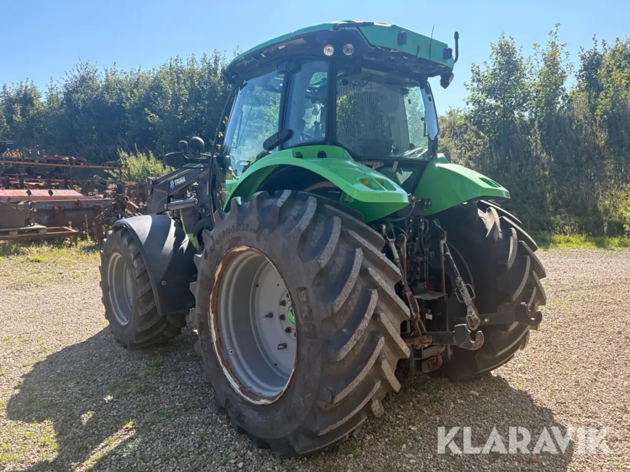 Billede 3 - Traktor Deutz-Fahr 5130 TTV med frontlæsser
