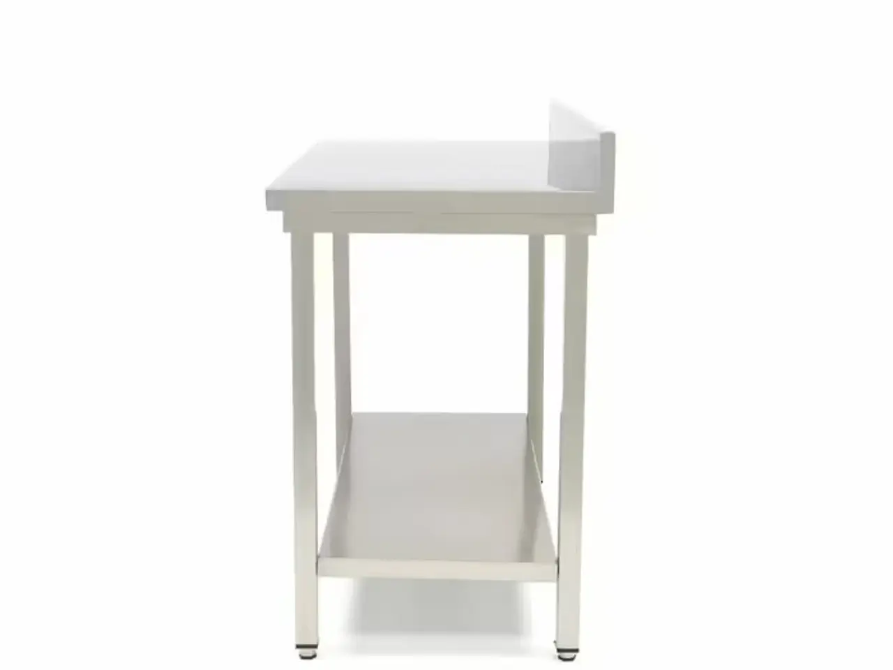 Billede 3 - Rustfri bord med kant – deluxe – 180 x 60 cm