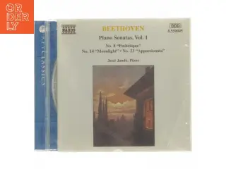 Beethoven klaversonater, Vol. 1 CD fra Naxos