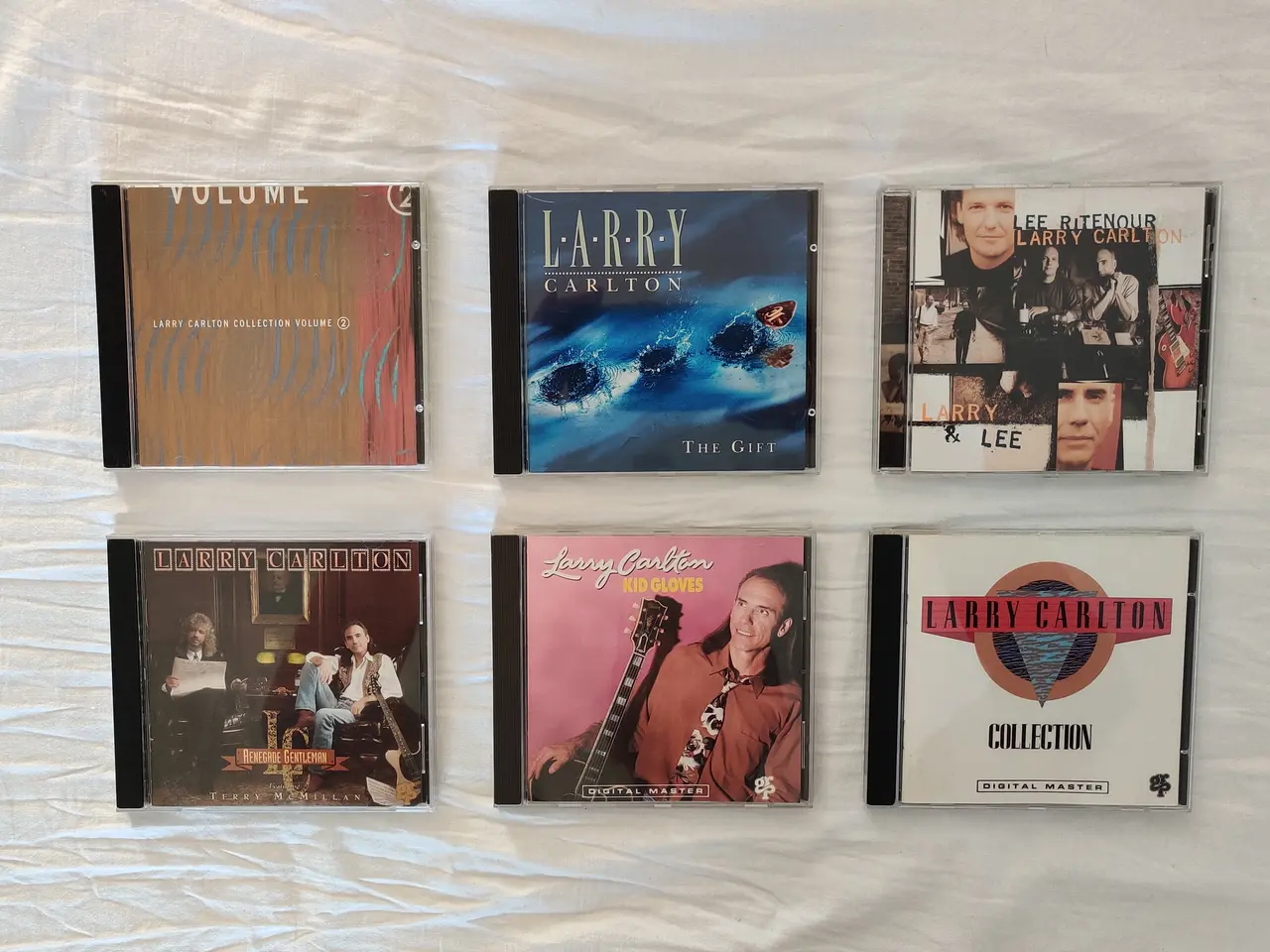 Billede 1 - Larry Carlton – 5 klassiske CD-album fra 1990erne