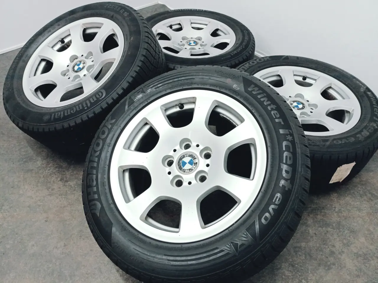 Billede 2 - 5x120 16" ET20 nav 72,6ø BMW Style-134 vintersæt