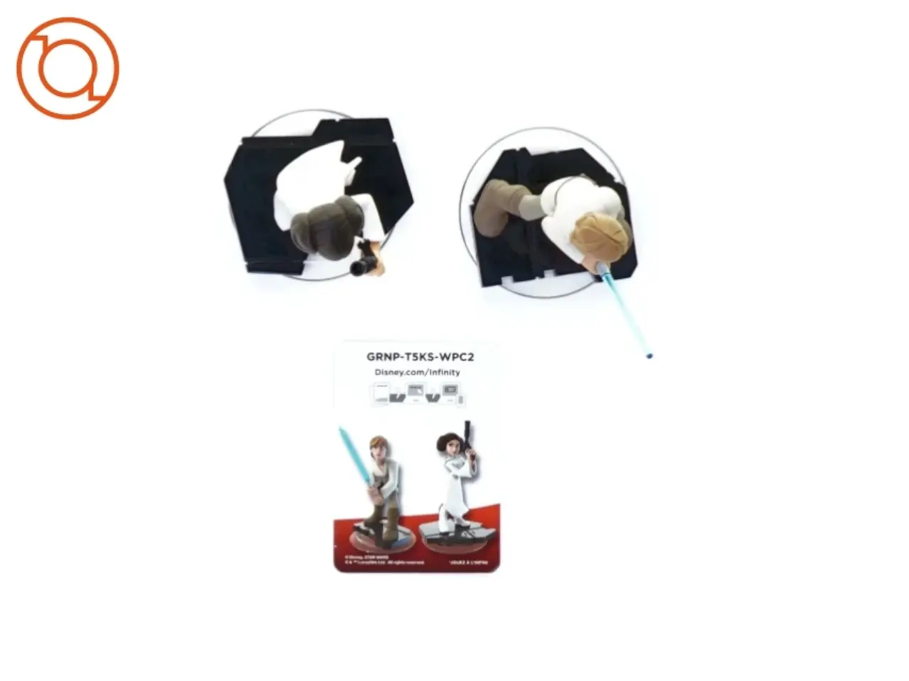 Billede 2 - Disney infinity 3.0 star wars figurer, Luke og Leah fra Disney (str. 6 x 11 cm)