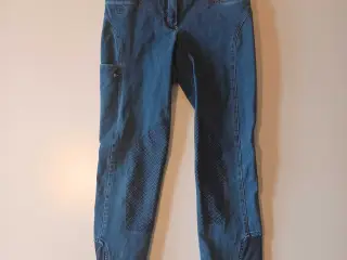 Kingsland denim ridebukser med knægrib str 32