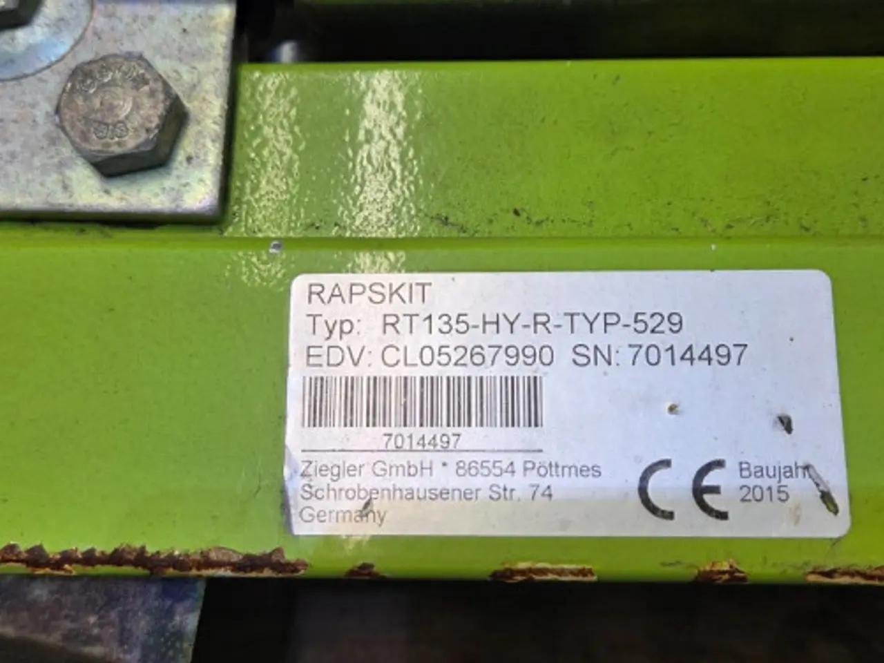 Billede 11 - Ziegler Sidekniv RT135-HY-R-TYP-529