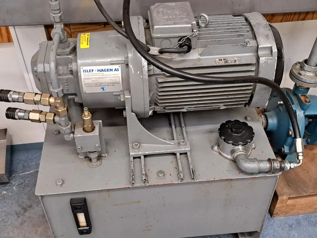 Billede 3 - Hydraulik pumpestation