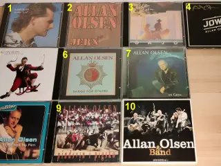 Allan Olsen / Dalton CD'er: 11 Titler