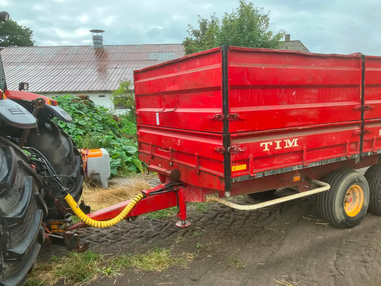 Billede 2 - 10 tons tim tipvogn med højtip