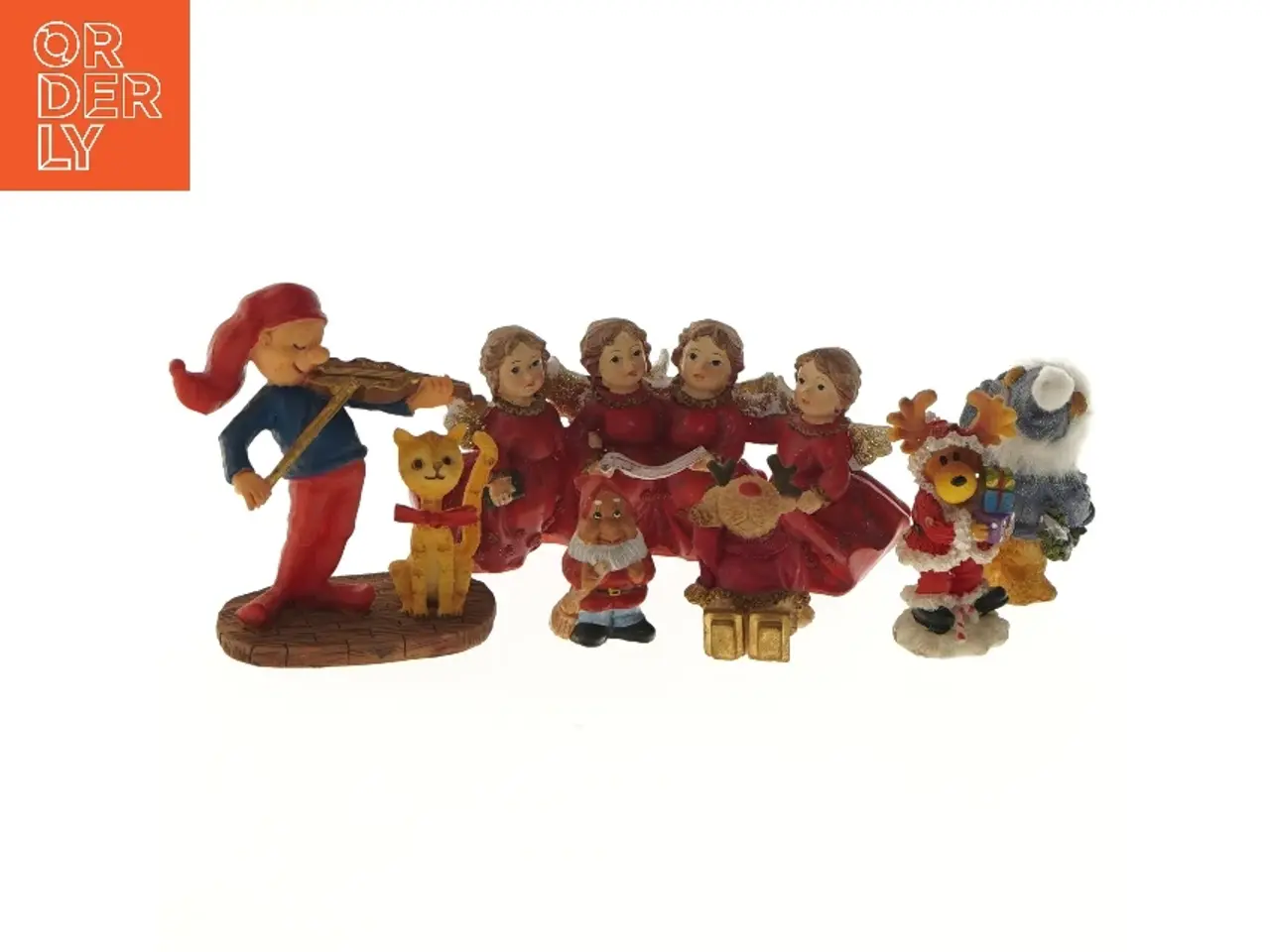 Billede 1 - Juledekorationsfigurer (str. 5-10 cm)