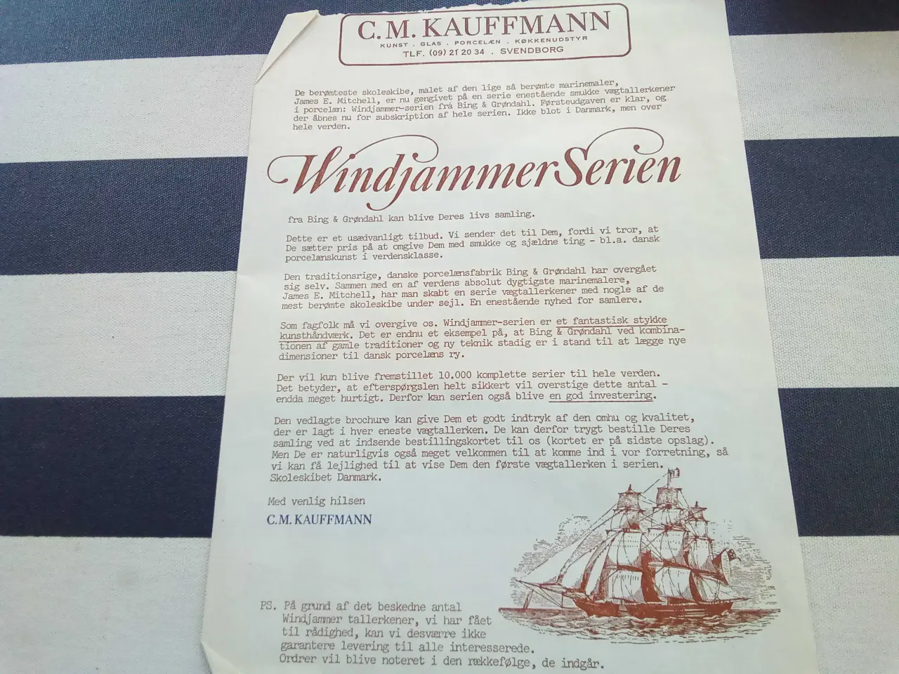 Billede 11 - Skibsplatter fra B & G .. skoleskibe