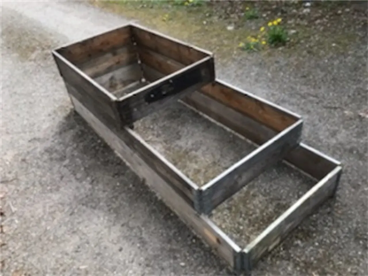Billede 3 - Etage højbed af 3 pallerammer, klik og se mere 